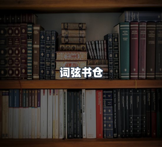 关于词弦书仓